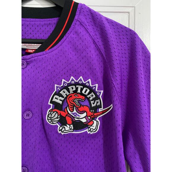 Retro Toronto Raptors Basketball Warmup Jersey Size Medium - Picture 2 of 7